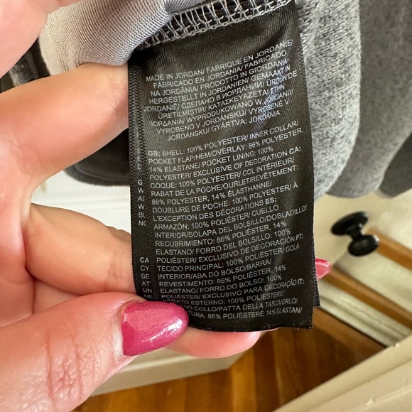 The North Face Men's Fleece Button Up Shirt Jacket Grey Size L - Picture 6 of 6